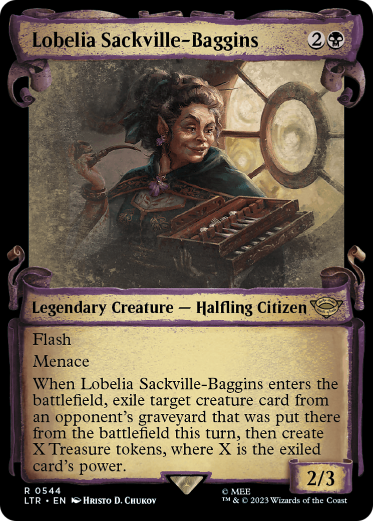Lobelia Sackville-Baggins (LTR-544) - [The Lord of the Rings: Tales of Middle-earth]: (Showcase) Foil