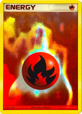 Fire Energy (Promo de la Ligue 2006 2007) [Cartes de Ligue et de Championnat] 