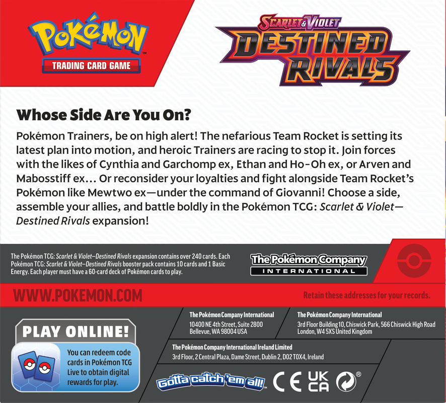 Destined Rivals Booster Box