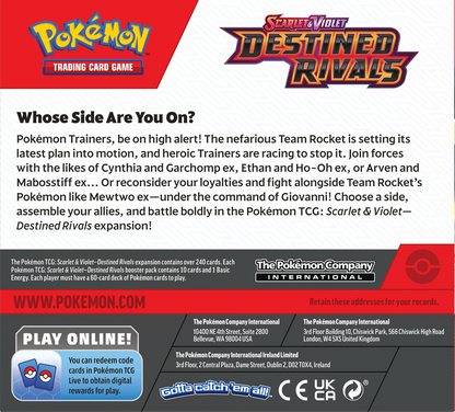 Destined Rivals Booster Box