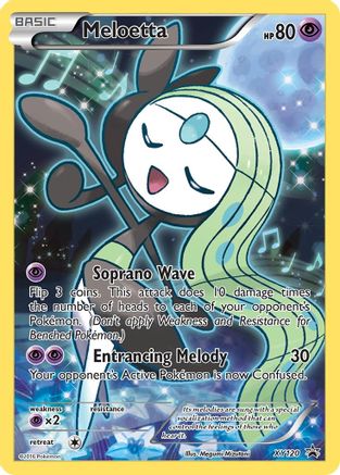 Meloetta - XY120 XY120/211 - [XY Promos] Holofoil