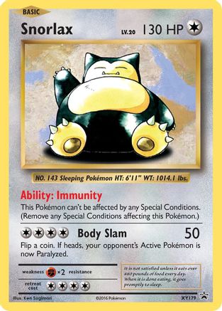 Ronflex (XY179) [XY : Promos Black Star] 