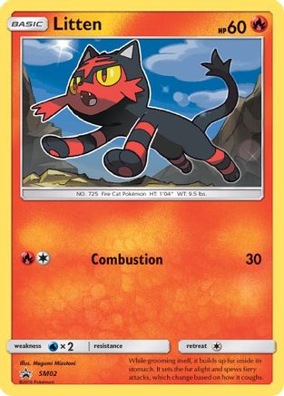 Litten - SM02 SM02/248 - [SM Promos] Holofoil