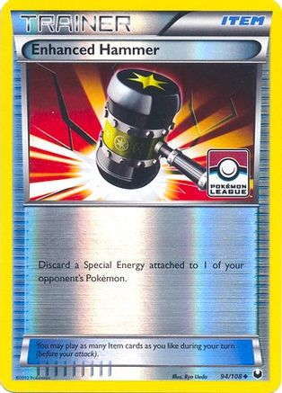 Enhanced Hammer - 94/108 (Pokemon League) - [League & Championship Cards] Reverse Holofoil