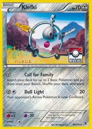 Klefki (66/119) (1ère place de la promotion de la Ligue) [XY : Forces fantômes] 