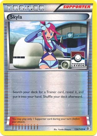 Skyla (134/149) (Promo de la Ligue) [Noir et blanc : limites franchies] 