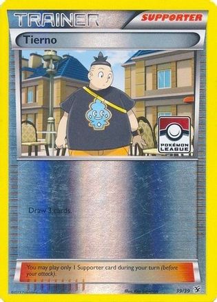 Tierno - 39/39 (Pokemon League) 39 - [League & Championship Cards] Reverse Holofoil