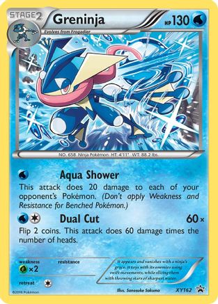 Greninja (XY162) [XY : Promos Black Star] 