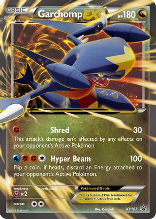 Garchomp EX (XY167) [XY : Promos Black Star] 