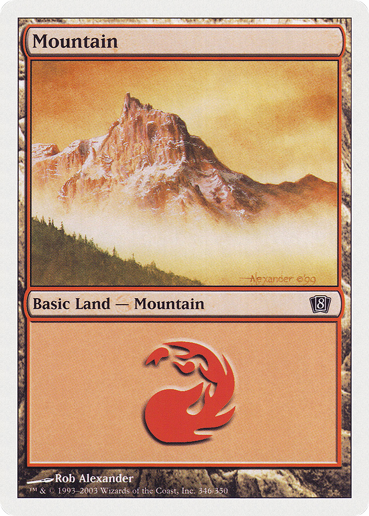 Mountain (8ED-346) - [Eighth Edition]