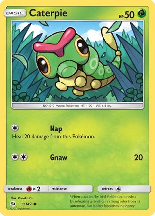 Caterpie 1/149 - [SM Base Set]