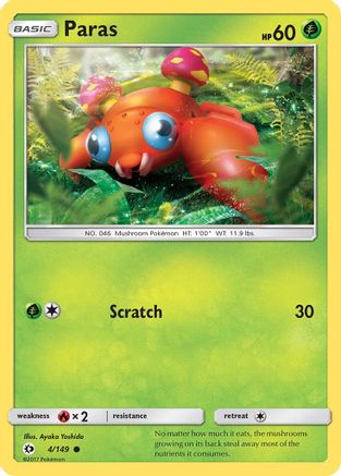 Paras 4/149 - [SM Base Set]