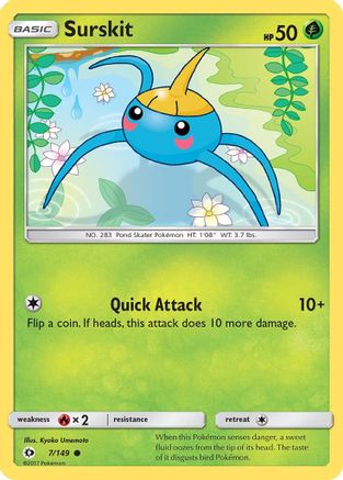 Surskit 7/149 - [SM Base Set]