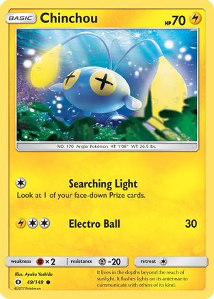 Chinchou 49/149 - [SM Base Set]