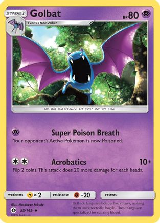 Golbat 55/149 - [SM Base Set]