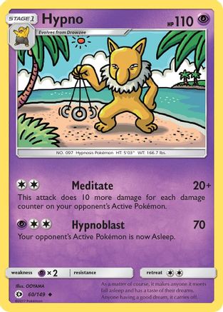 Hypno 60/149 - [SM Base Set]