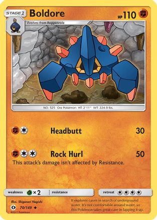 Boldore 70/149 - [SM Base Set]