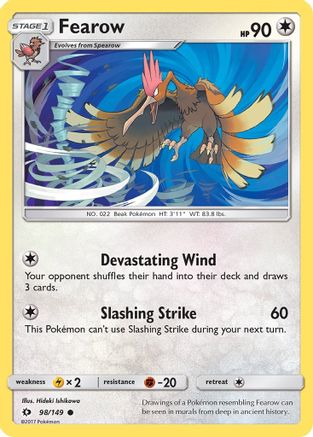 Fearow (98/149) [Soleil et Lune : ensemble de base] 