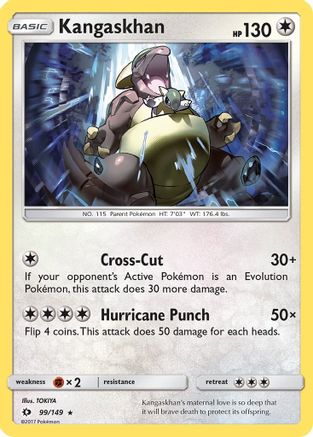 Kangaskhan 99/149 - [SM Base Set] Holofoil
