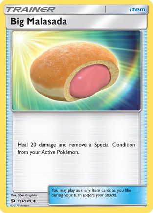 Big Malasada 114/149 - [SM Base Set]