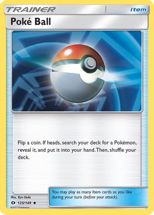 Poke Ball (125/149) [Soleil et Lune : ensemble de base] 