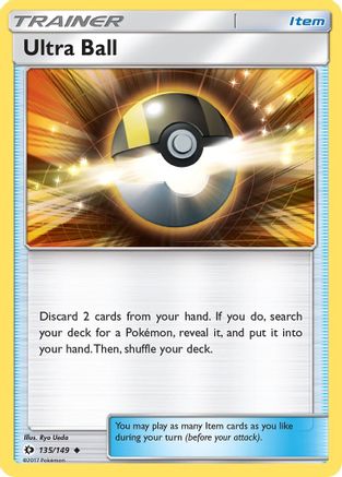 Ultra Ball (135/149) [Soleil et Lune : Ensemble de base] 