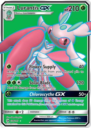 Lurantis GX (138/149) [Soleil et Lune : Ensemble de base] 