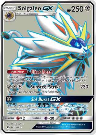 Solgaleo GX (143/149) [Sun & Moon: Base Set]