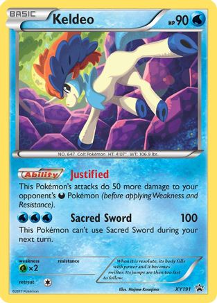 Keldeo - XY191 XY191/211 - [XY Promos] Holofoil