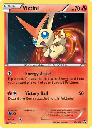 Victini - XY189 XY189/211 - [XY Promos] Holofoil