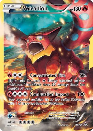 Volcanion - XY185 XY185/211 - [XY Promos] Holofoil
