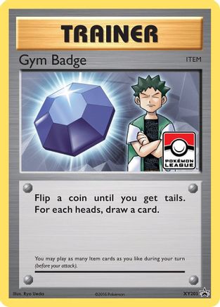 Badge de gymnase (XY203) [XY : Promos Black Star] 