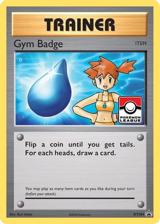 Gym Badge (Misty) XY204/211 - [XY Promos] Holofoil