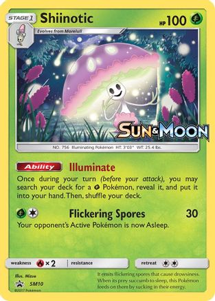 Shiinotic - SM10 (Prerelease) SM10/248 - [SM Promos] Holofoil