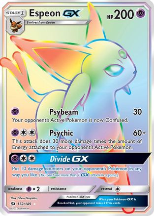 Espeon GX (152/149) [Soleil et Lune : ensemble de base] 