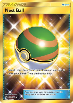 Nest Ball (Secret) 158/149 - [SM Base Set] Holofoil