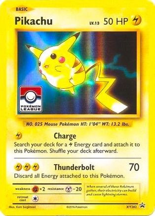 Pikachu (XY202) [XY : Promos Black Star] 