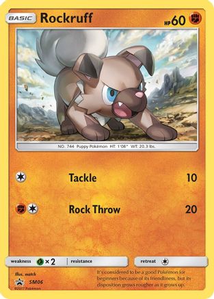 Rockruff - SM06 SM06/248 - [SM Promos] Holofoil