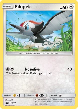 Pikipek - SM07 SM07/248 - [SM Promos] Holofoil