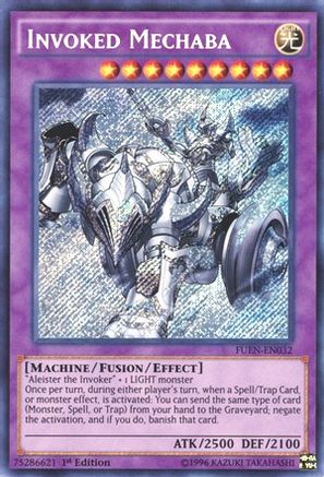 Invoked Mechaba (FUEN-EN032) - Fusion Enforcers Unlimited