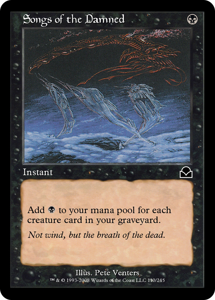 Songs of the Damned (ME2-110) - [Masters Edition II] Foil