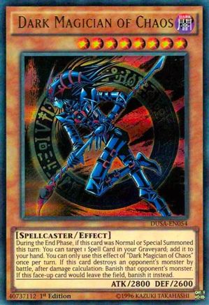Dark Magician of Chaos (DUSA-EN054) - Duelist Saga 1st Edition
