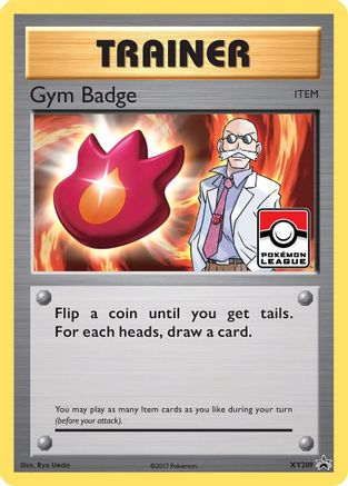 Badge de gym (XY209) (Blaine) [XY : Black Star Promos] 