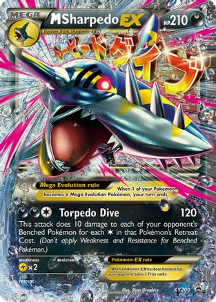 M Sharpedo EX (XY200) [XY : promotions Black Star] 