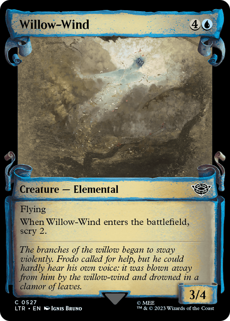 Willow-Wind (LTR-527) - [The Lord of the Rings: Tales of Middle-earth]: (Showcase)