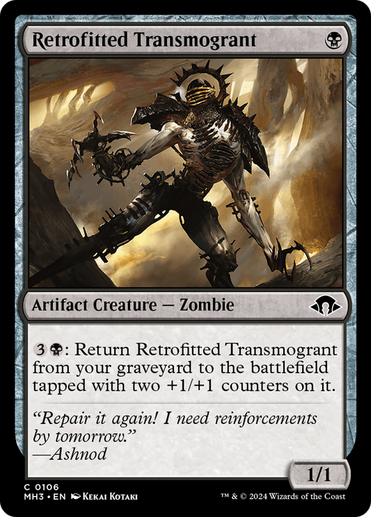 Retrofitted Transmogrant (MH3-106) - [Modern Horizons 3] Foil