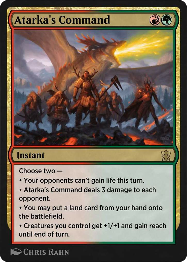 Atarka's Command (HA5-021) - [Historic Anthology 5]