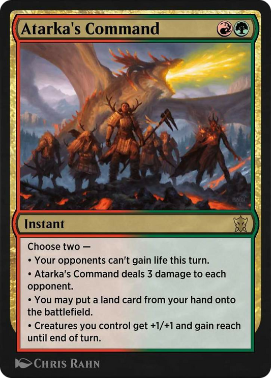 Atarka's Command (HA5-021) - [Historic Anthology 5]