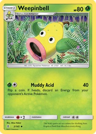 Weepinbell 2/145 - [SM  Guardians Rising]