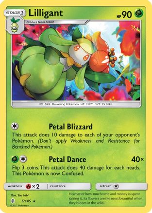 Lilligant 5/145 - [SM  Guardians Rising]